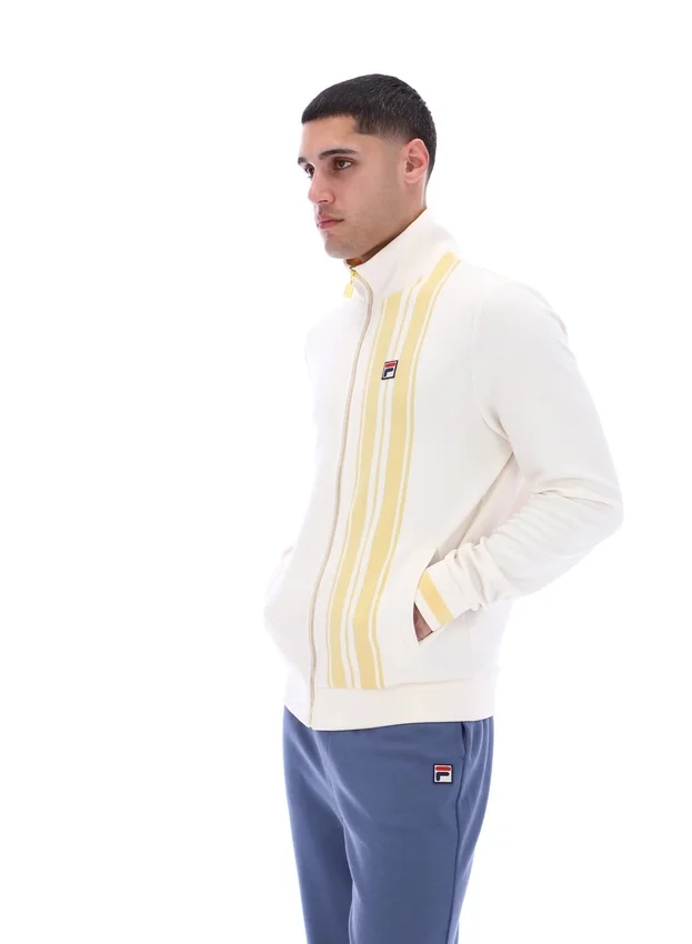 Gardenia Dante Printed Stripe Track Top