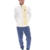 Gardenia Dante Printed Stripe Track Top