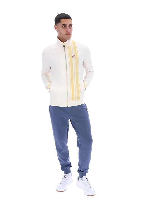 Gardenia Dante Printed Stripe Track Top