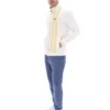Gardenia Dante Printed Stripe Track Top