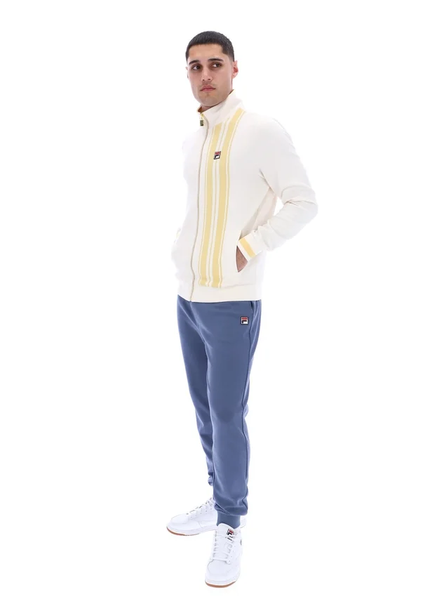 Gardenia Dante Printed Stripe Track Top