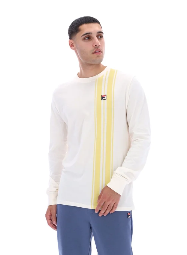 Gardenia Deem Long Sleeve Striped Top