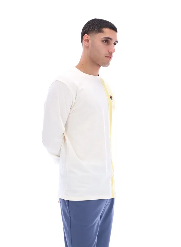 Gardenia Deem Long Sleeve Striped Top