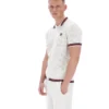 Gardenia Domenico Crochet Knitted Shirt with Contrast Tipping