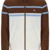 Gardenia Giovanni Contrast Panels Track Top