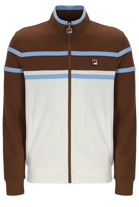 Gardenia Giovanni Contrast Panels Track Top