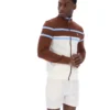 Gardenia Giovanni Contrast Panels Track Top