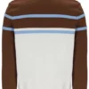 Gardenia Giovanni Contrast Panels Track Top