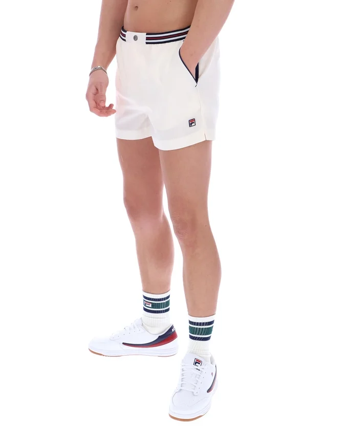 Gardenia High Tide Terry Pocket Stripe Shorts