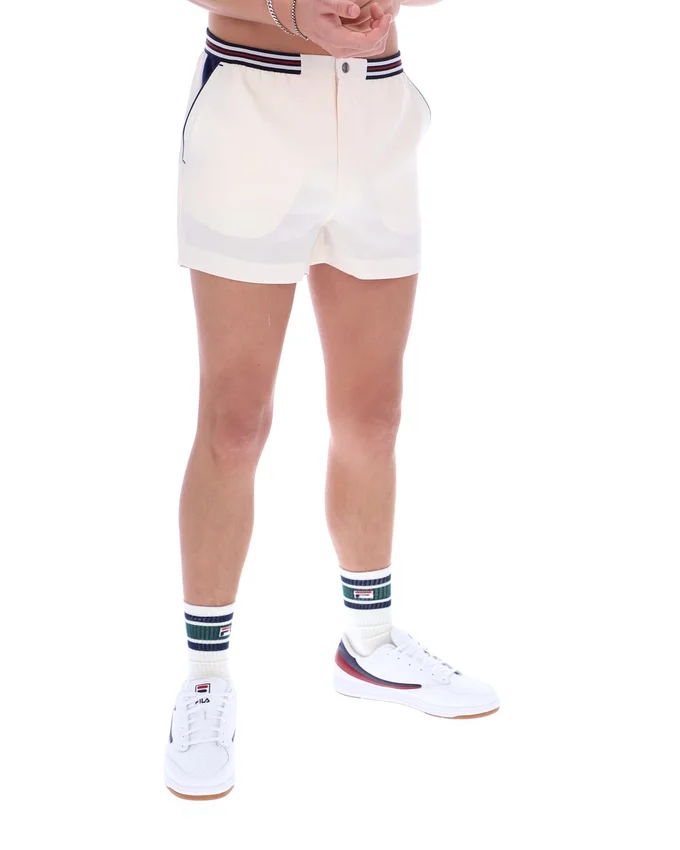 Gardenia High Tide Terry Pocket Stripe Shorts