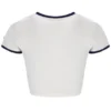 Gardenia Jeno Cap Sleeve Crop Top