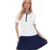 Gardenia Juno Fitted Iconic Polo