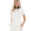 Gardenia Juno Fitted Iconic Polo