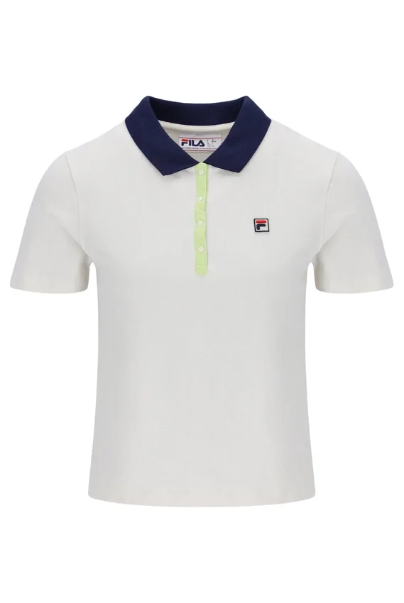 Gardenia Juno Fitted Iconic Polo