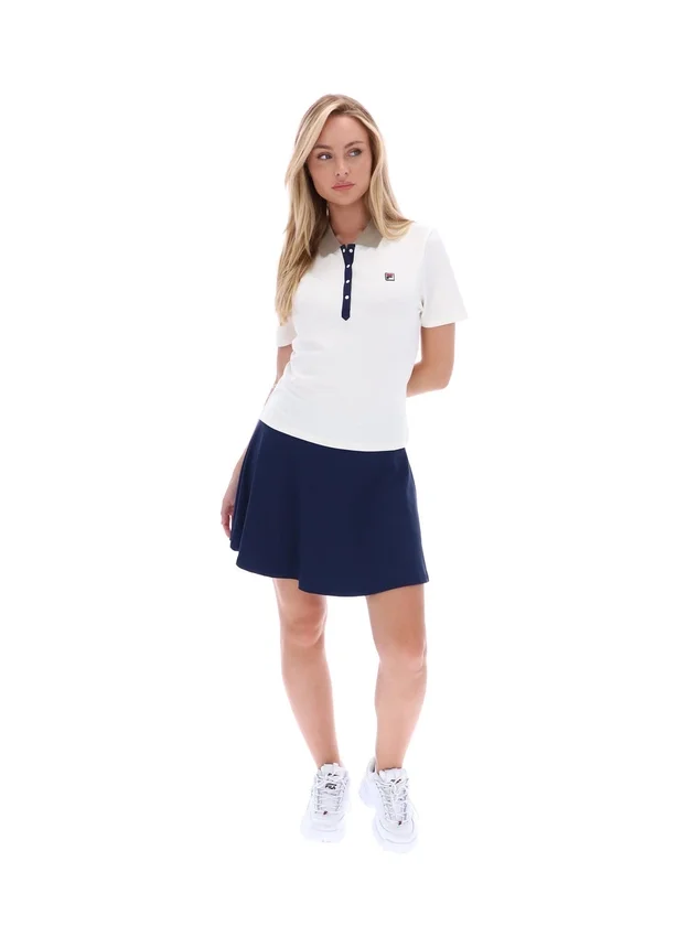 Gardenia Juno Fitted Iconic Polo