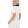Gardenia Juno Fitted Iconic Polo