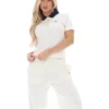 Gardenia Juno Fitted Iconic Polo