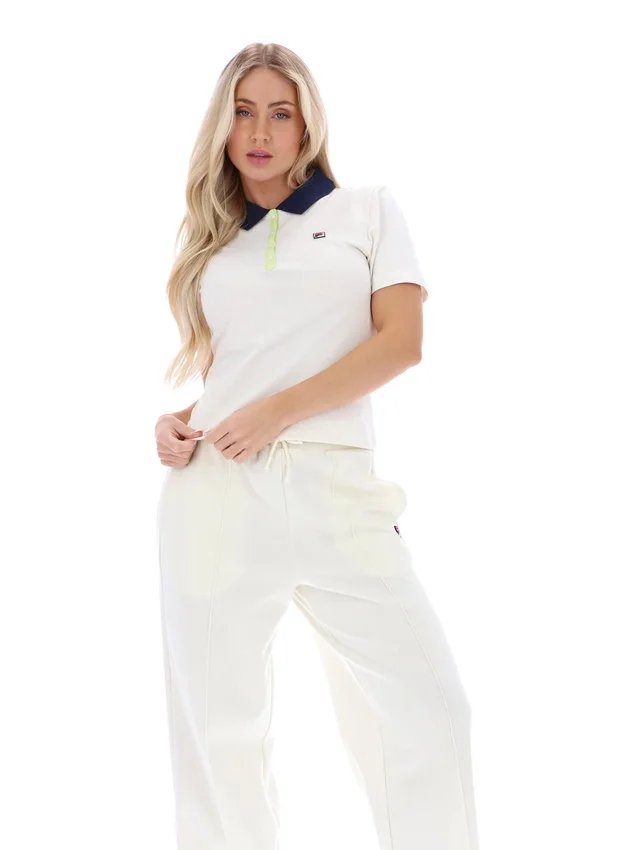 Gardenia Juno Fitted Iconic Polo