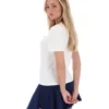 Gardenia Juno Fitted Iconic Polo