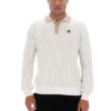 Gardenia Kobe Striped Knit Polo