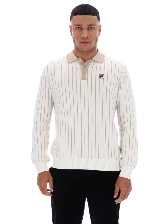Gardenia Kobe Striped Knit Polo