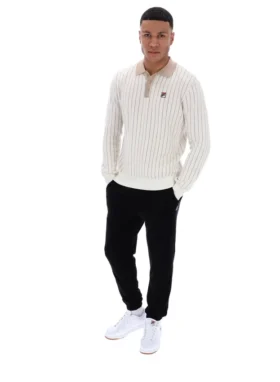 Gardenia Kobe Striped Knit Polo