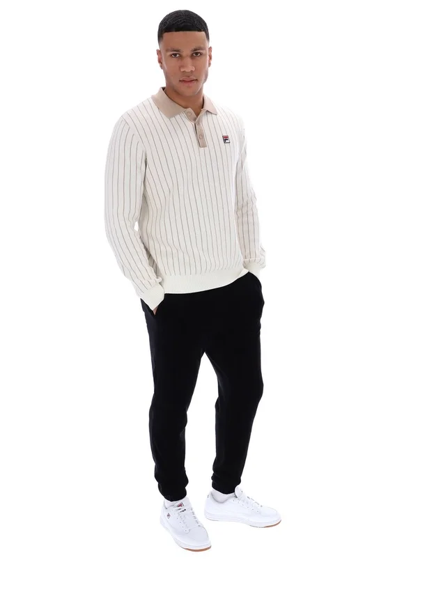 Gardenia Kobe Striped Knit Polo