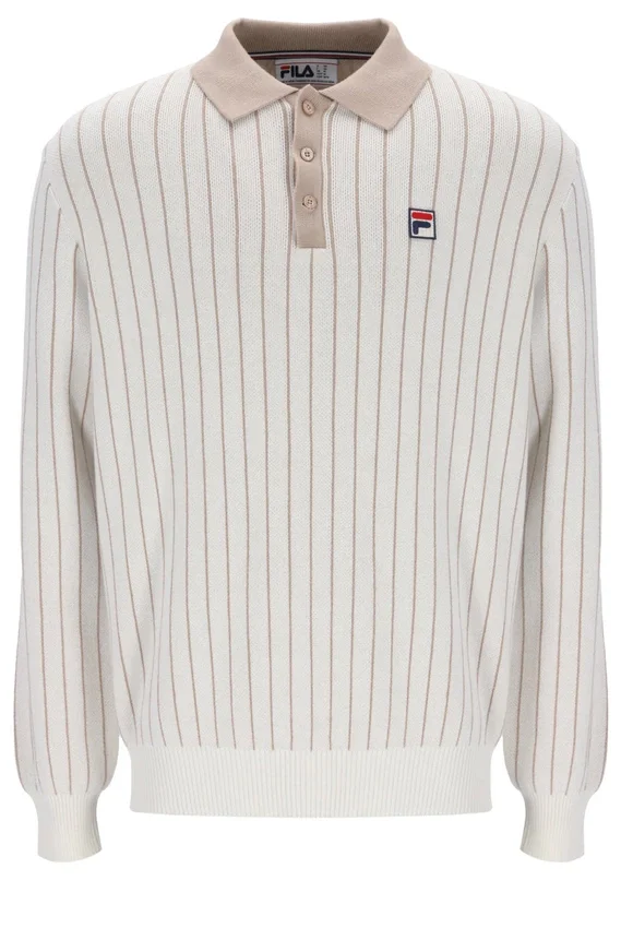 Gardenia Kobe Striped Knit Polo