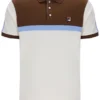 Gardenia Mattia Contrast Panel Polo Shirt