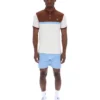 Gardenia Mattia Contrast Panel Polo Shirt