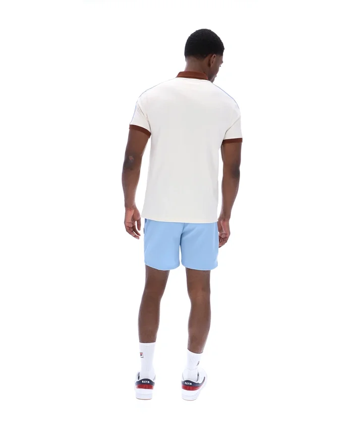 Gardenia Mattia Contrast Panel Polo Shirt