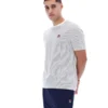 Gardenia Nilo Printed Pinstripe T-Shirt