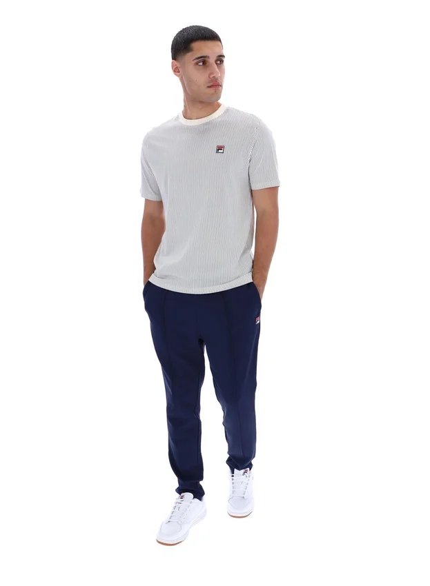 Gardenia Nilo Printed Pinstripe T-Shirt