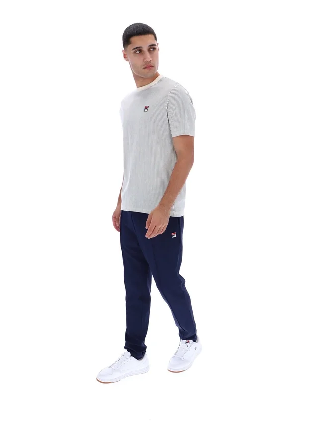 Gardenia Nilo Printed Pinstripe T-Shirt