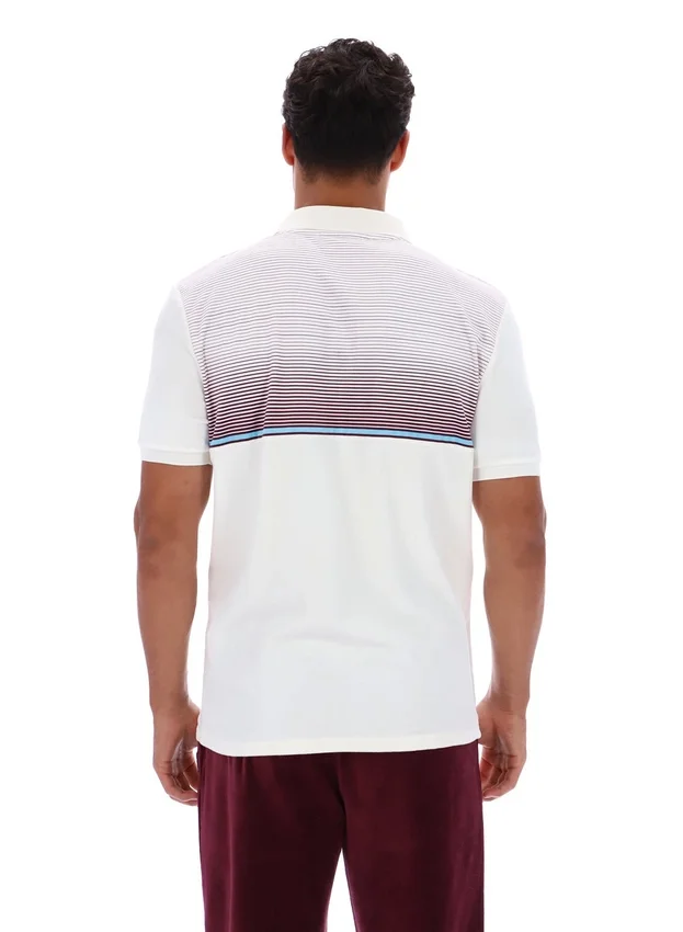 Gardenia Paco Zip Up Velour Polo