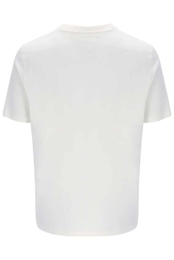 Gardenia Pepe Tee with Flock Logo