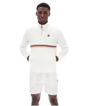 Gardenia Rolando 1/4 Zip Neck Sweatshirt