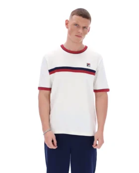 Gardenia Rosario Tee with Terry Stripes