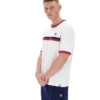 Gardenia Rosario Tee with Terry Stripes