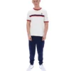 Gardenia Rosario Tee with Terry Stripes