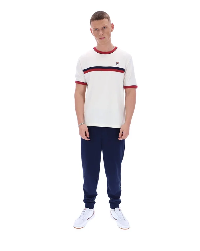 Gardenia Rosario Tee with Terry Stripes