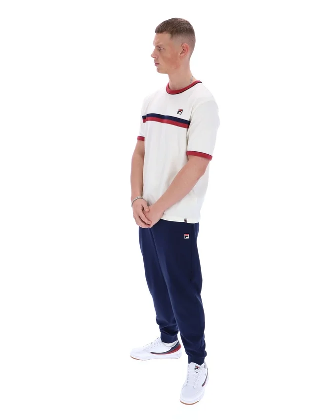 Gardenia Rosario Tee with Terry Stripes