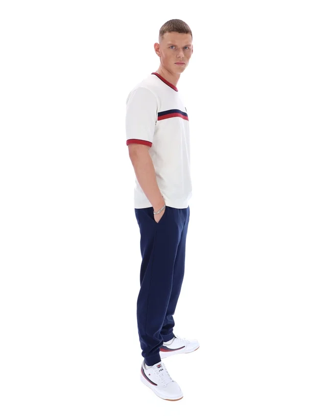 Gardenia Rosario Tee with Terry Stripes