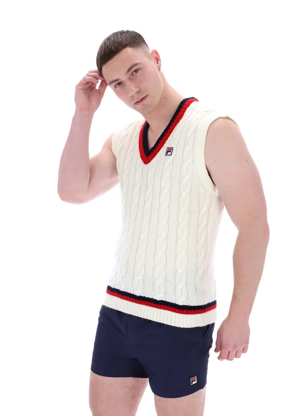 Gardenia Rufus Archive Cable Knit Vest