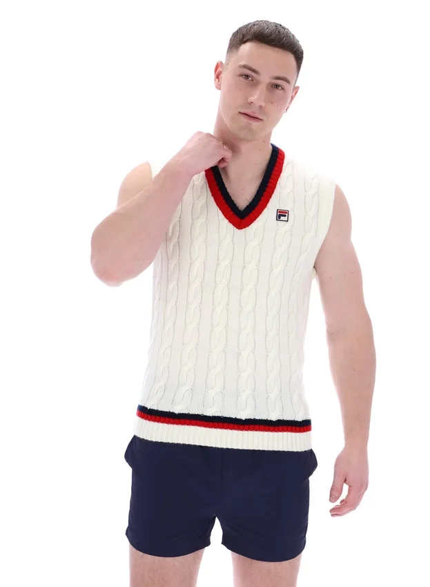 Gardenia Rufus Archive Cable Knit Vest