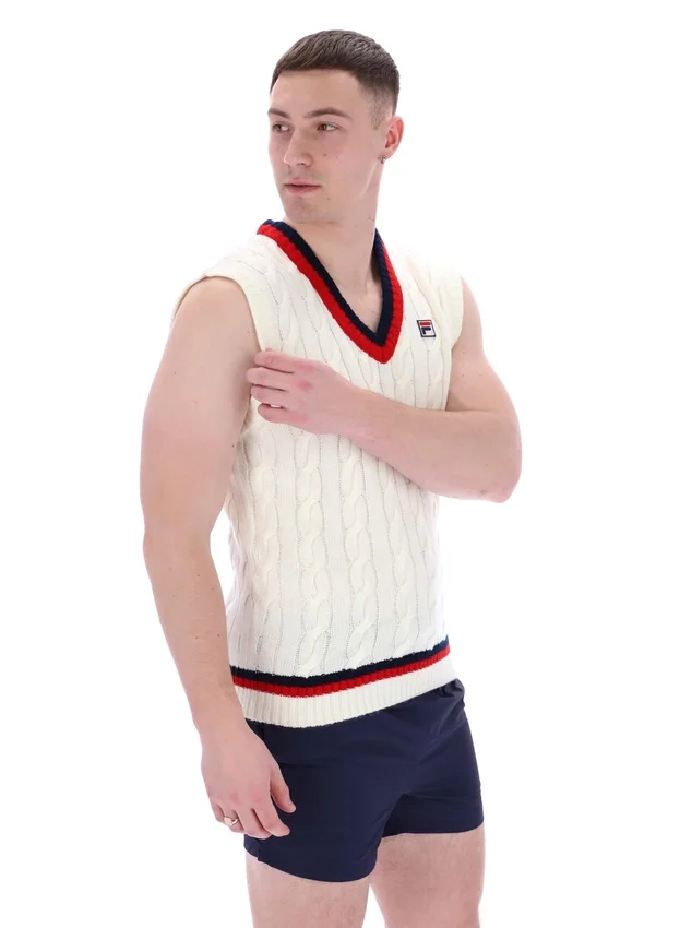 Gardenia Rufus Archive Cable Knit Vest