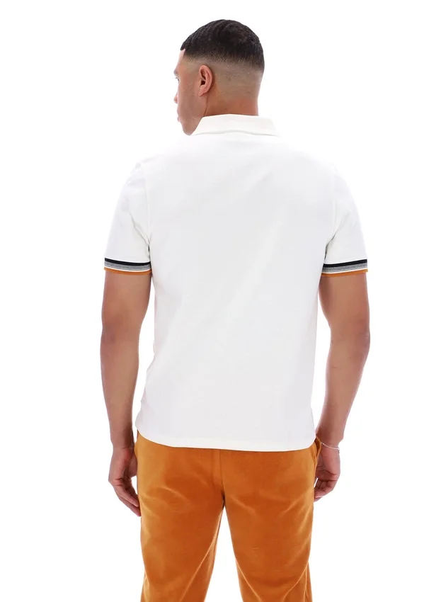 Gardenia Zev Cuff Detail Polo