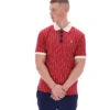 Garnet BB1 Classic Vintage Striped Polo