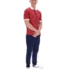 Garnet BB1 Classic Vintage Striped Polo