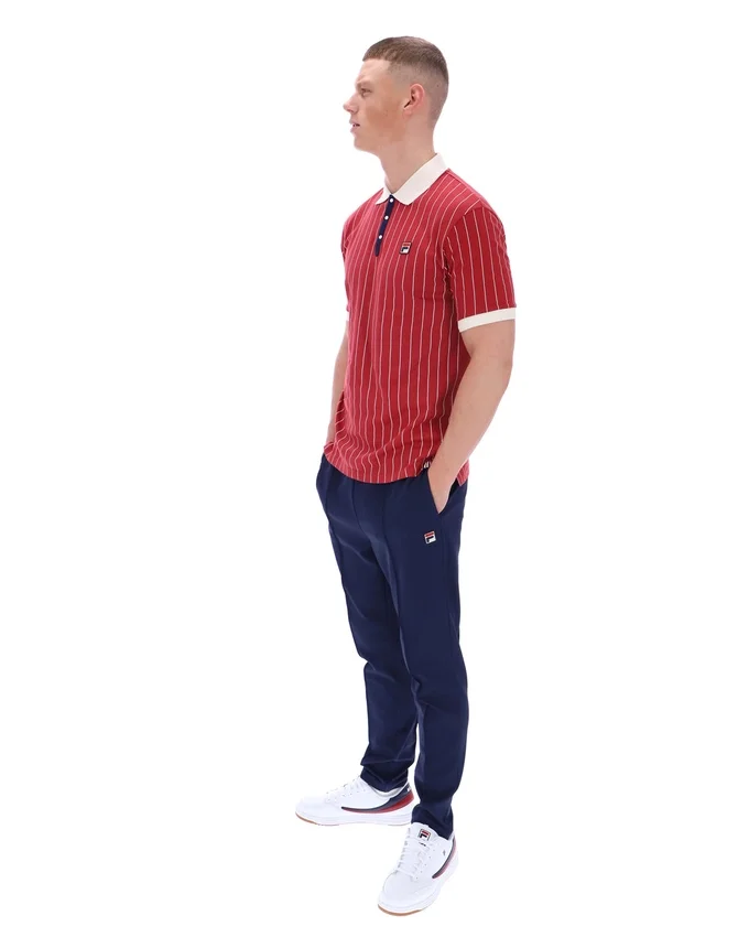 Garnet BB1 Classic Vintage Striped Polo